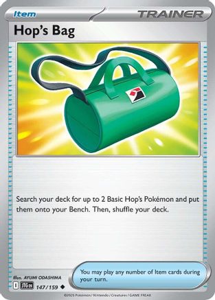 Hop's Bag (147) Uncommon Reverse Holofoil