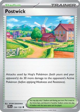 Postwick (154) Uncommon Reverse Holofoil