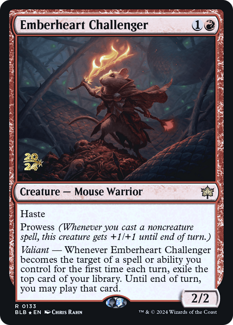 Emberheart Challenger (PRE-133S) Foil