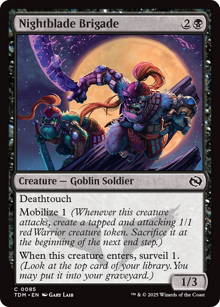 Nightblade Brigade (TDM-085) Foil