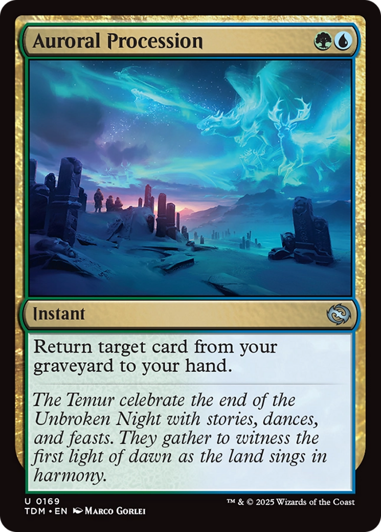 Auroral Procession (TDM-169) Foil