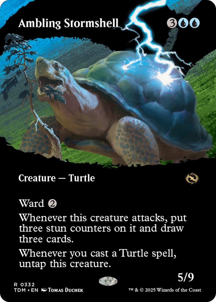 Ambling Stormshell (TDM-332): (Showcase) (Borderless)