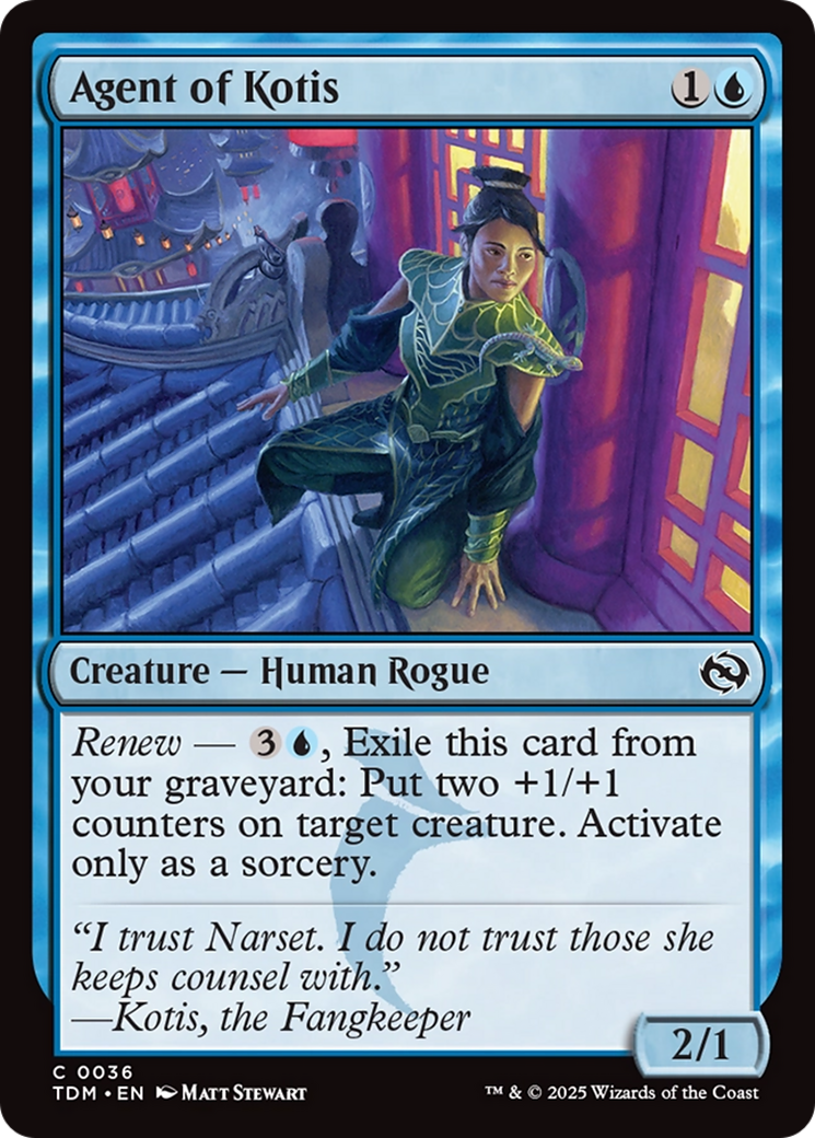 Agent of Kotis (TDM-036) Foil