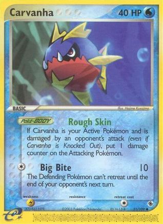 Carvanha (51) Common Reverse Holofoil