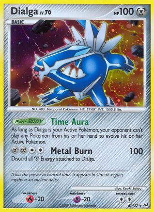 Dialga (6) Holo Rare Reverse Holofoil