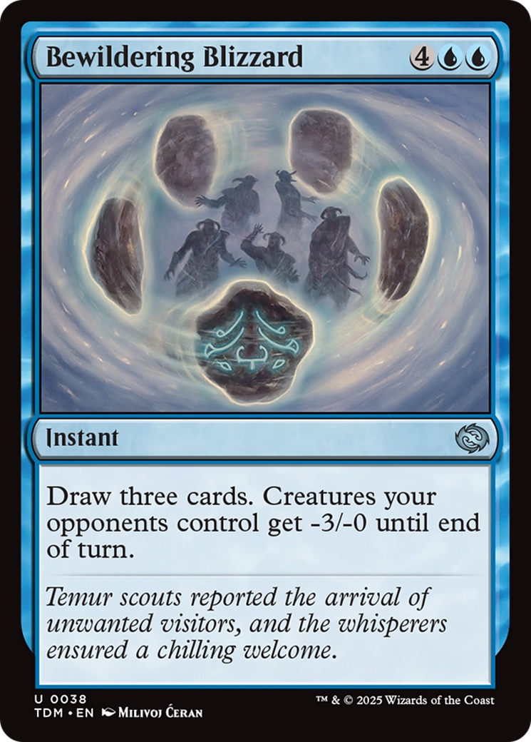 Bewildering Blizzard (TDM-038) Foil