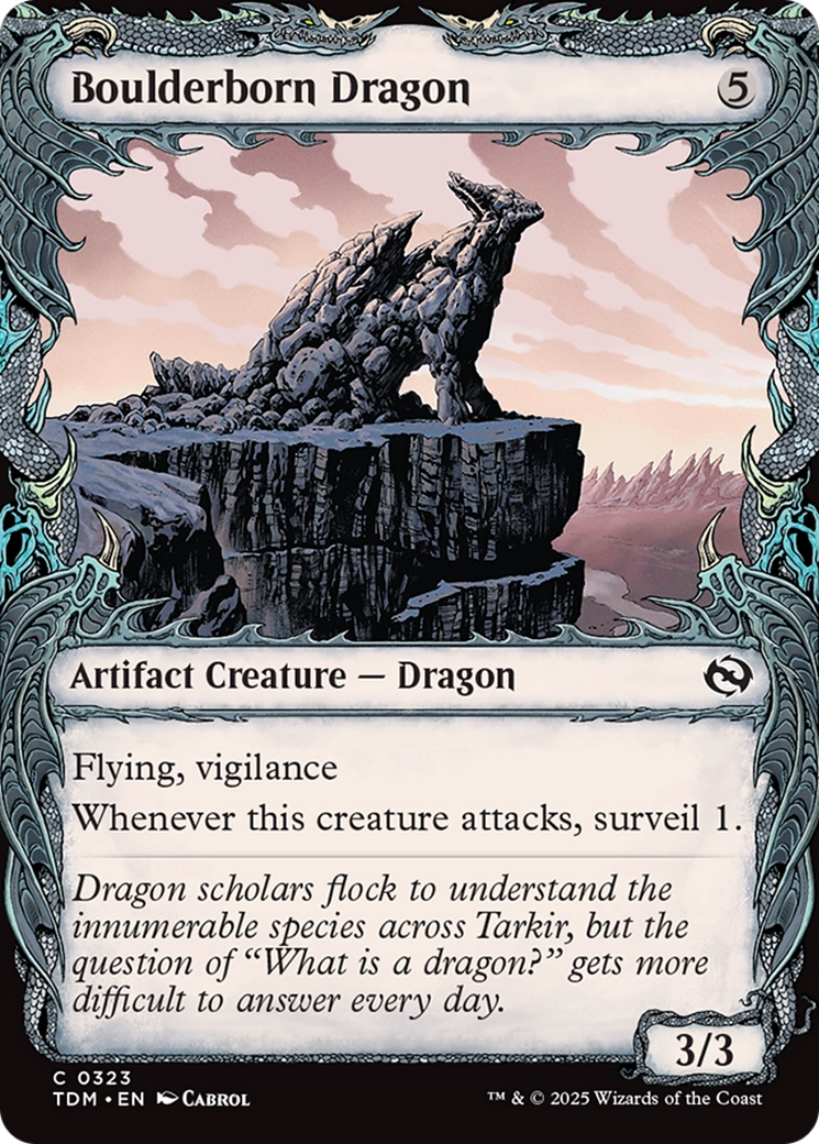 Boulderborn Dragon (TDM-323): (Showcase)