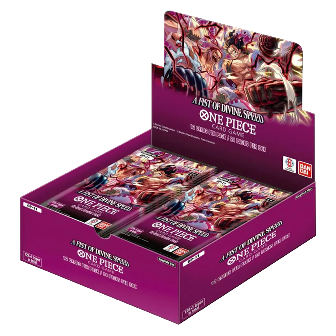 One Piece A Fist of Divine Speed Booster Box [OP11]