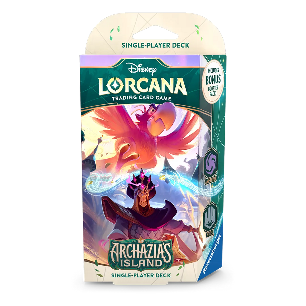 Disney Lorcana: Archazia's Island Starter Deck [Amethyst & Steel]