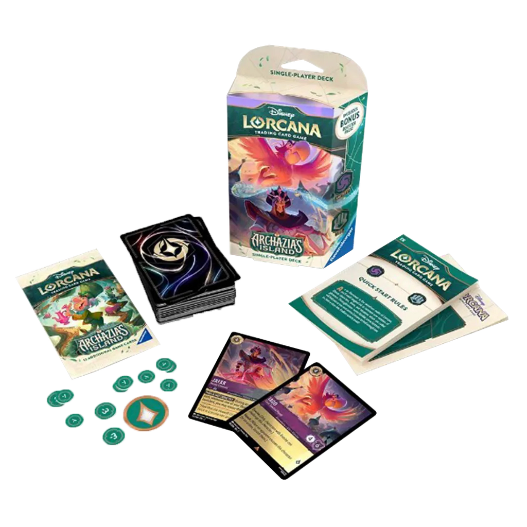 Disney Lorcana: Archazia's Island Starter Deck [Amethyst & Steel]
