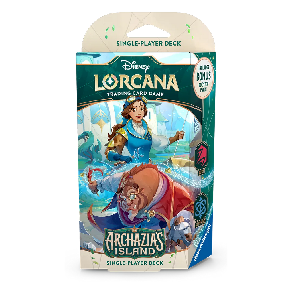 Disney Lorcana: Archazia's Island Starter Deck [Ruby & Sapphire]