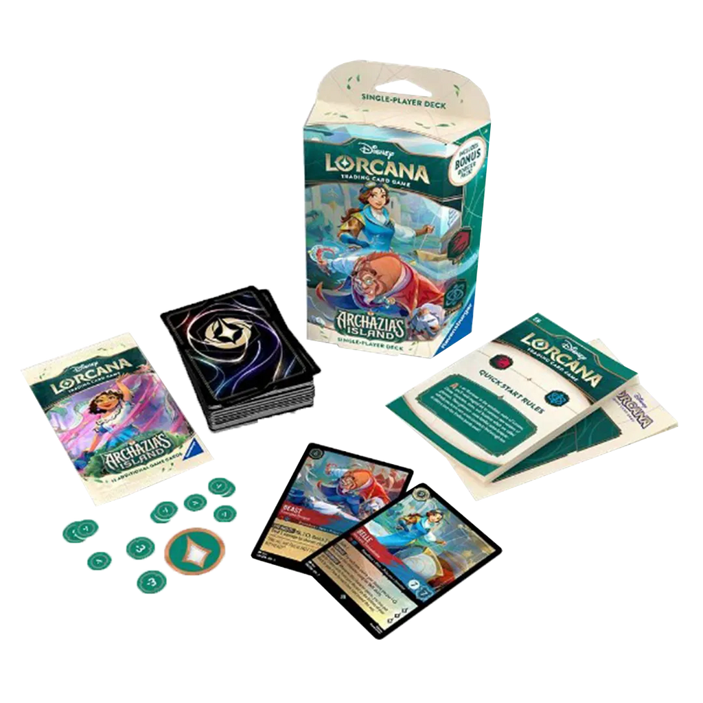 Disney Lorcana: Archazia's Island Starter Deck [Ruby & Sapphire]