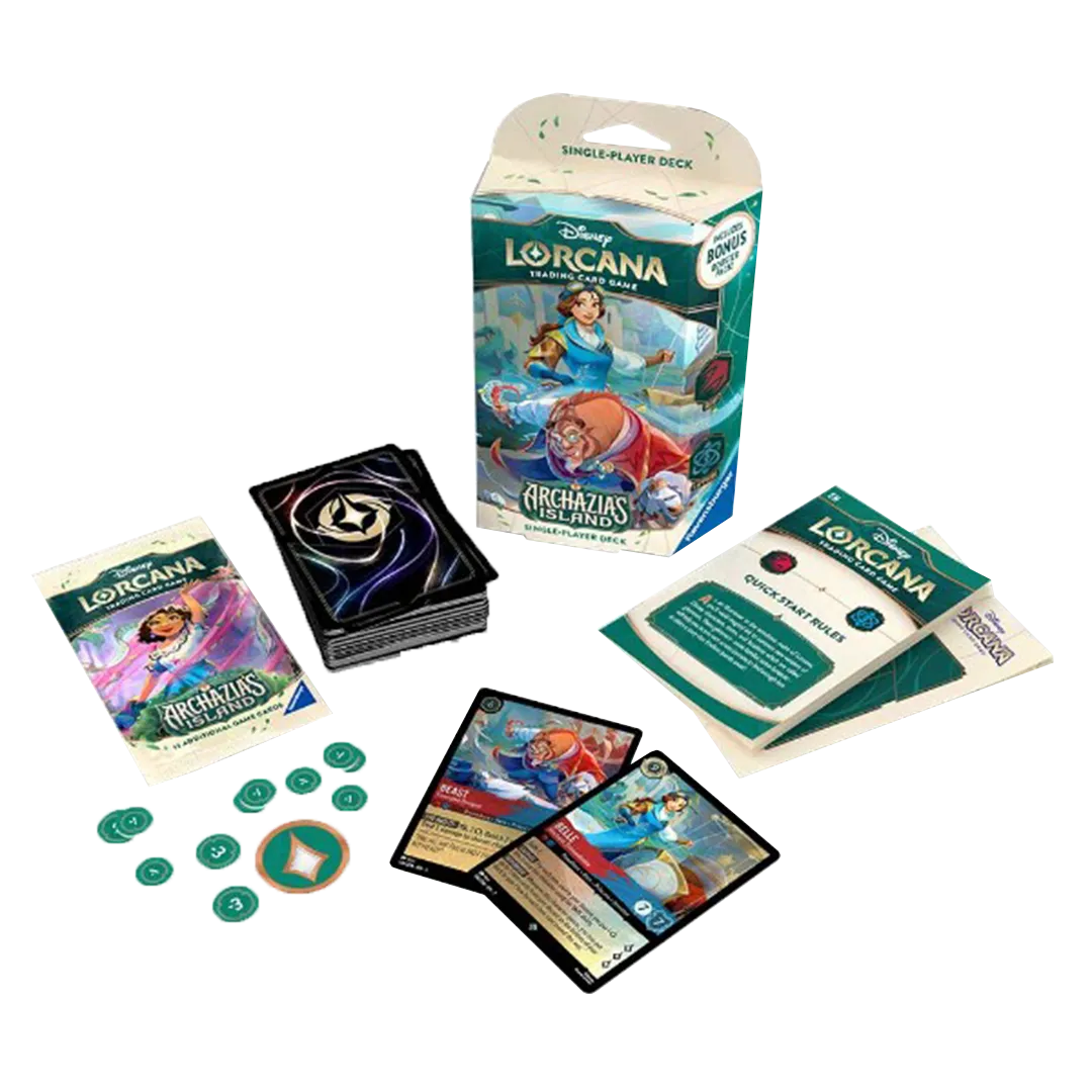 Disney Lorcana: Archazia's Island Starter Deck [Ruby & Sapphire]