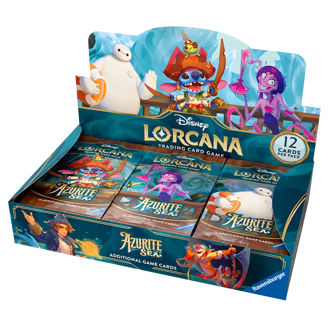 Disney Lorcana: Azurite Sea Booster Display