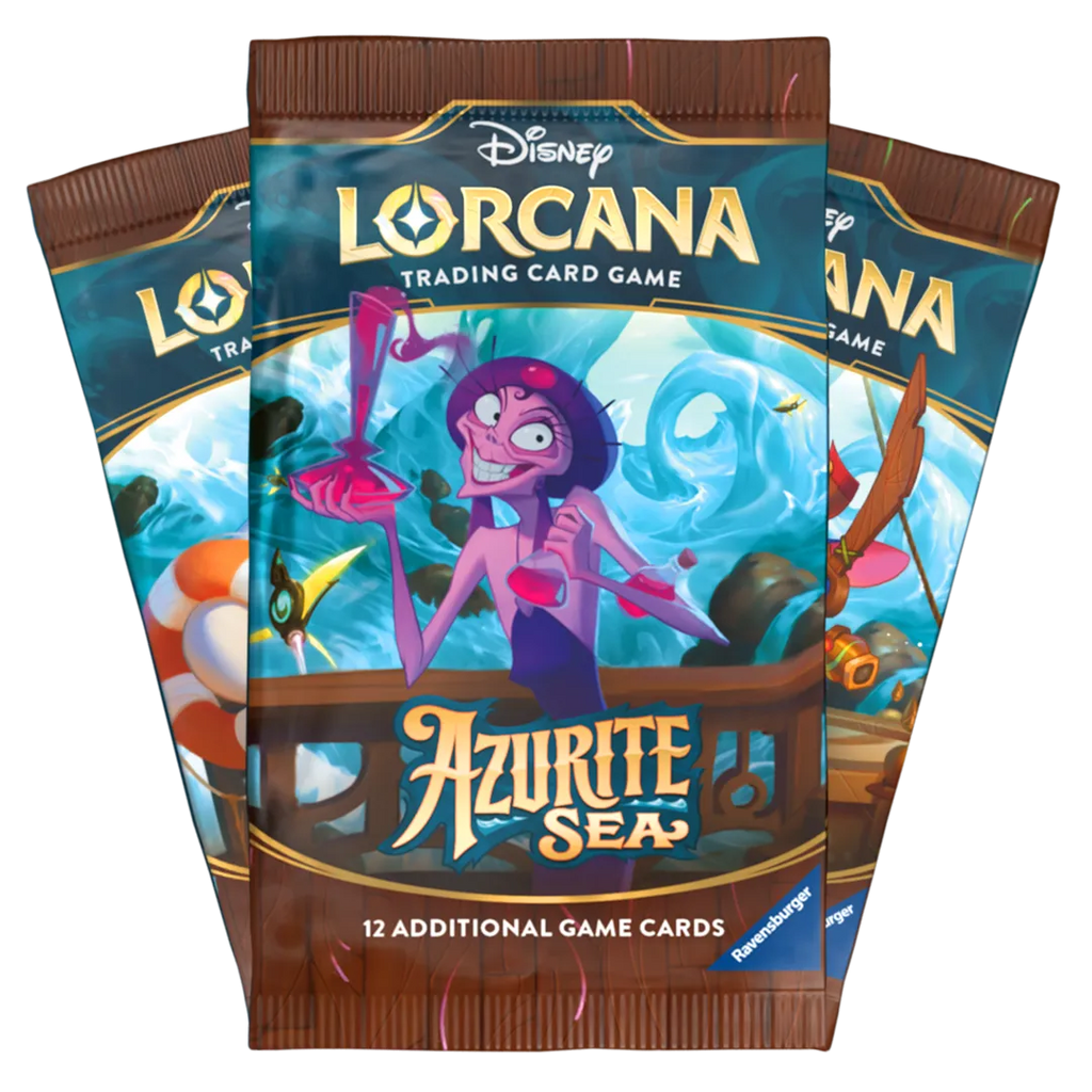 Disney Lorcana: Azurite Sea Booster Display