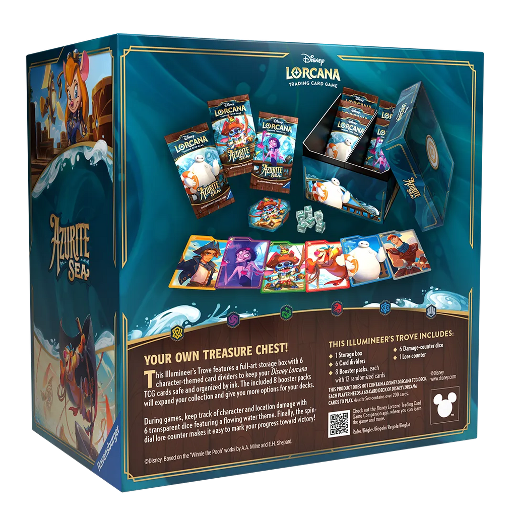 Disney Lorcana: Azurite Sea Illumineer's Trove
