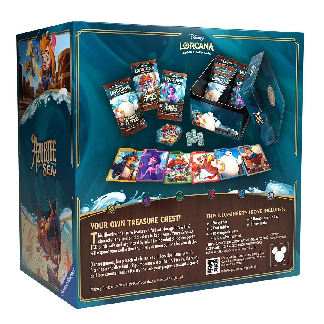 Disney Lorcana: Azurite Sea Illumineer's Trove