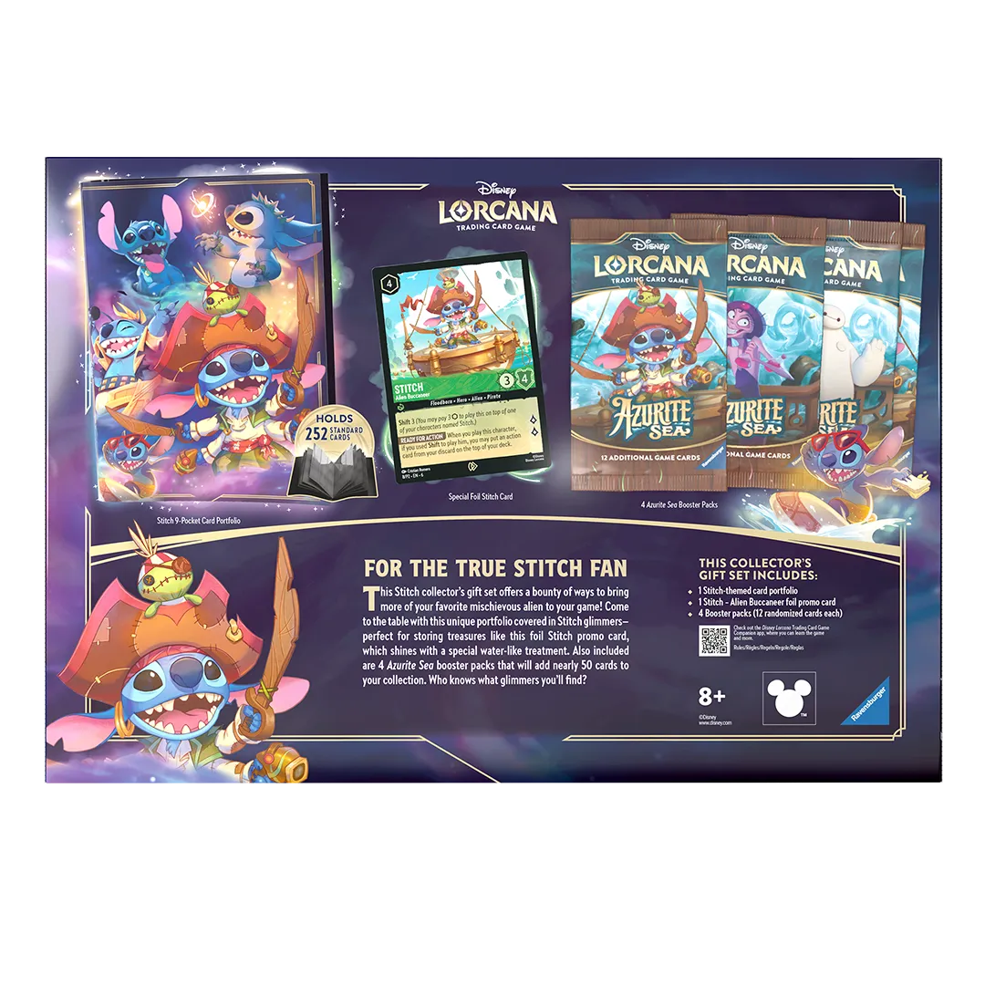 Disney Lorcana: Azurite Sea Stitch Collectors Gift Set