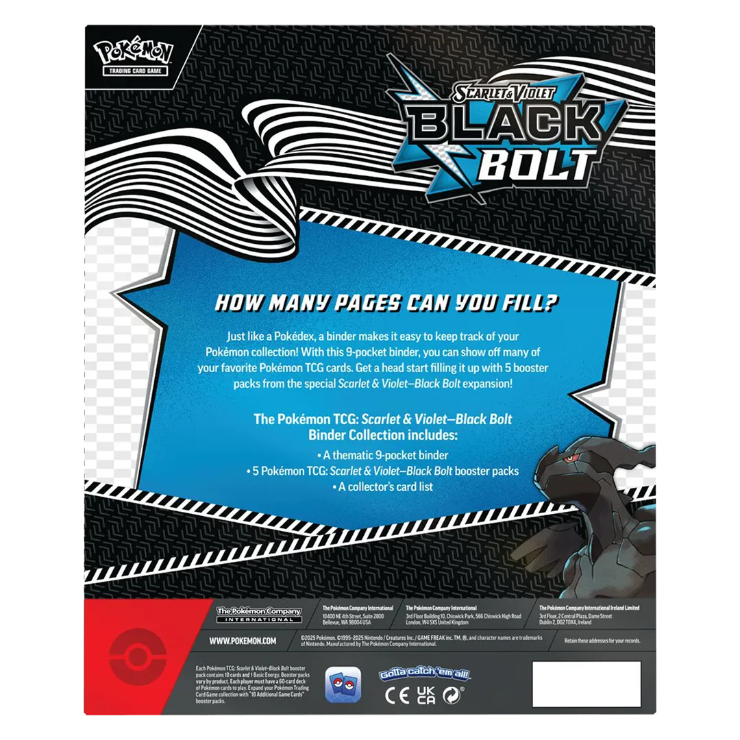 Black Bolt Binder Collection