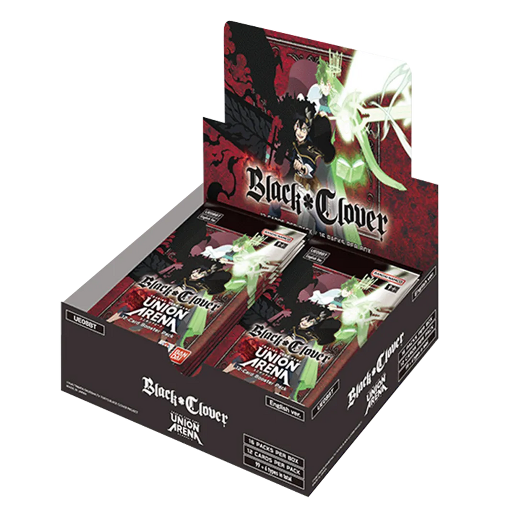 Union Arena: Black Clover Booster Box [UE08BT]