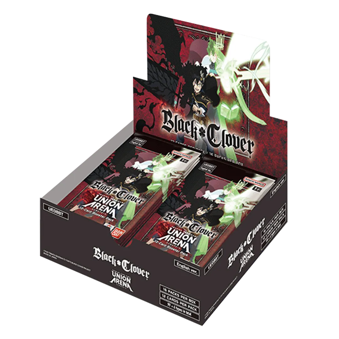 Union Arena: Black Clover Booster Box [UE08BT]