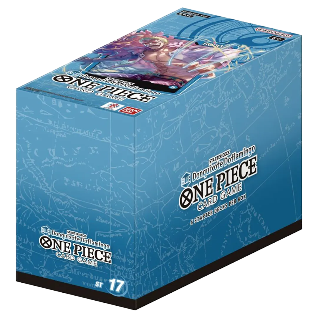 Starter Deck 17: BLUE Donquixote Doflamingo Display [ST-17]
