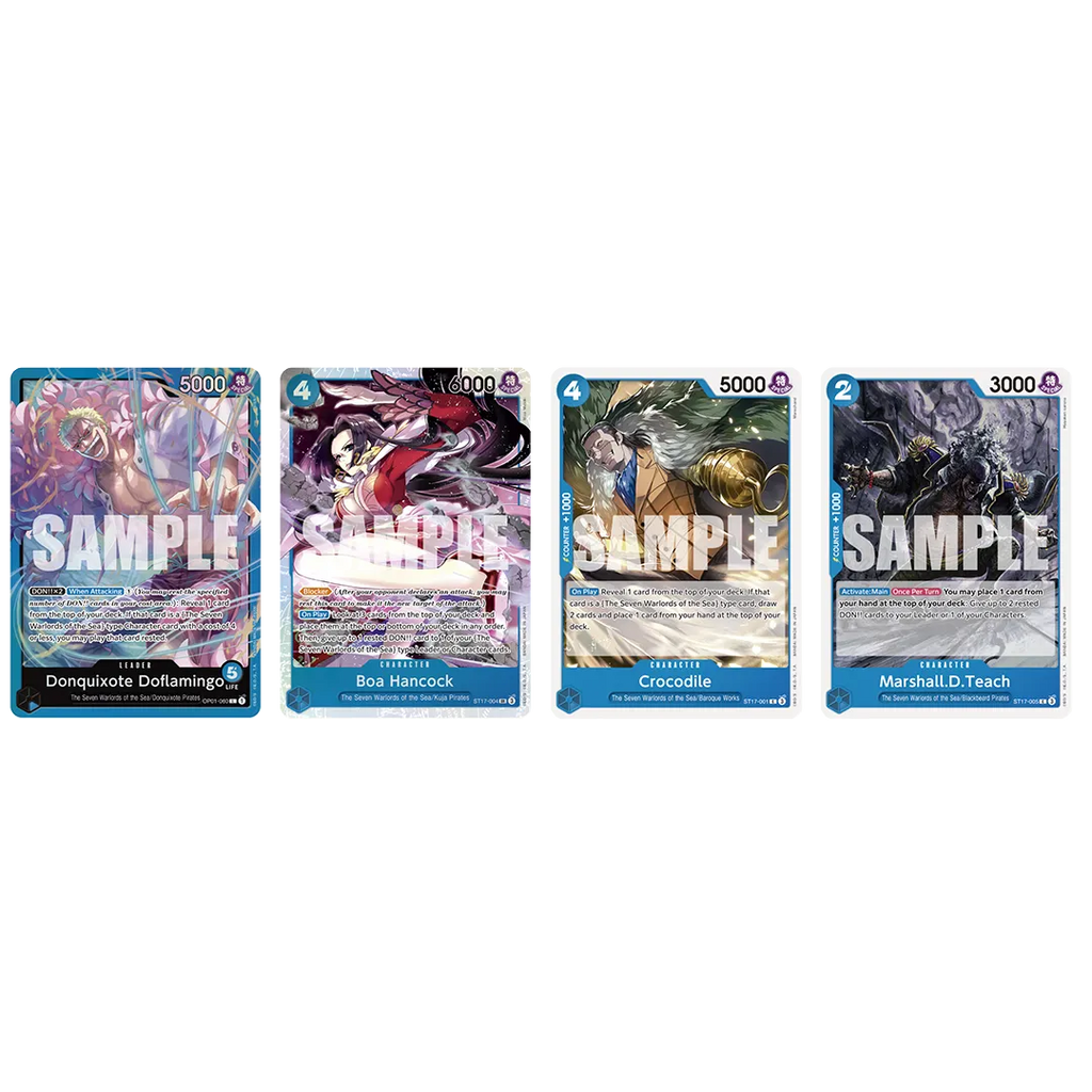 Starter Deck 17: BLUE Donquixote Doflamingo [ST-17]