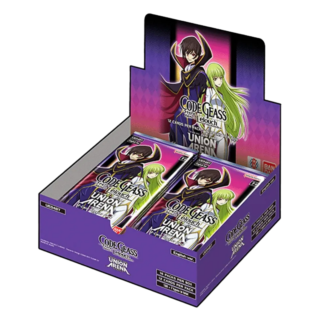 Union Arena: CODE GEASS: Lelouch of the Rebellion Booster Box [UE04BT]