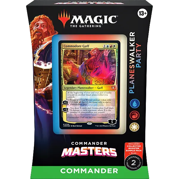 Commander Masters Commander Deck Display (Set of 4)
