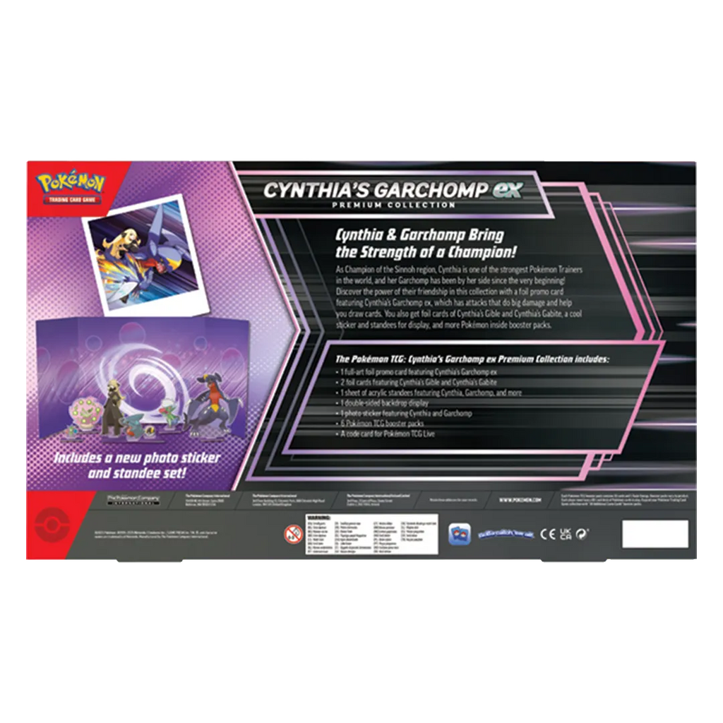 Cynthia’s Garchomp Ex Premium Collection