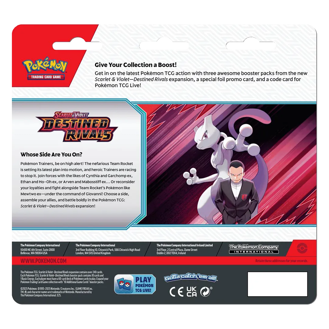 Destined Rivals 3 Pack Blister [Zebstrika]