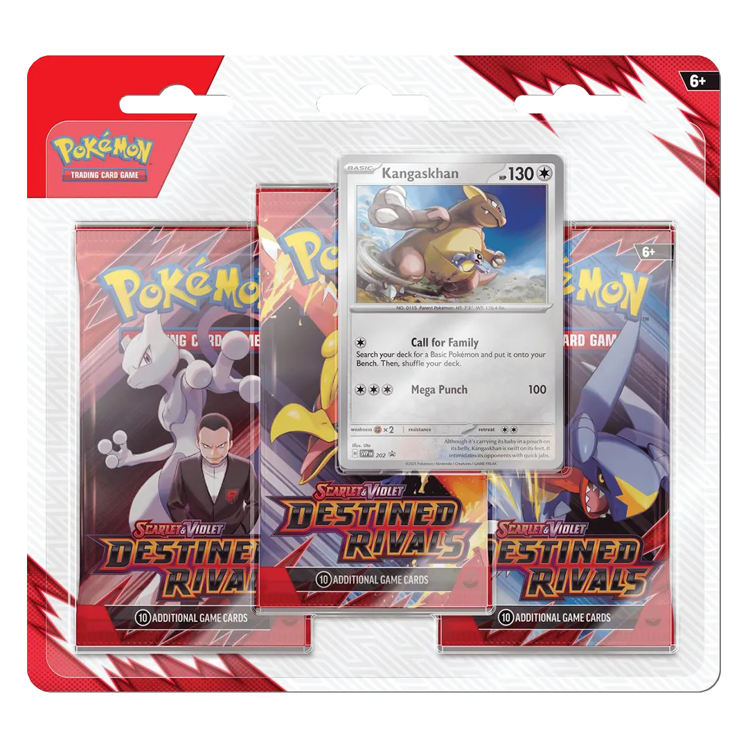 Destined Rivals 3 Pack Blister [Kangaskhan]