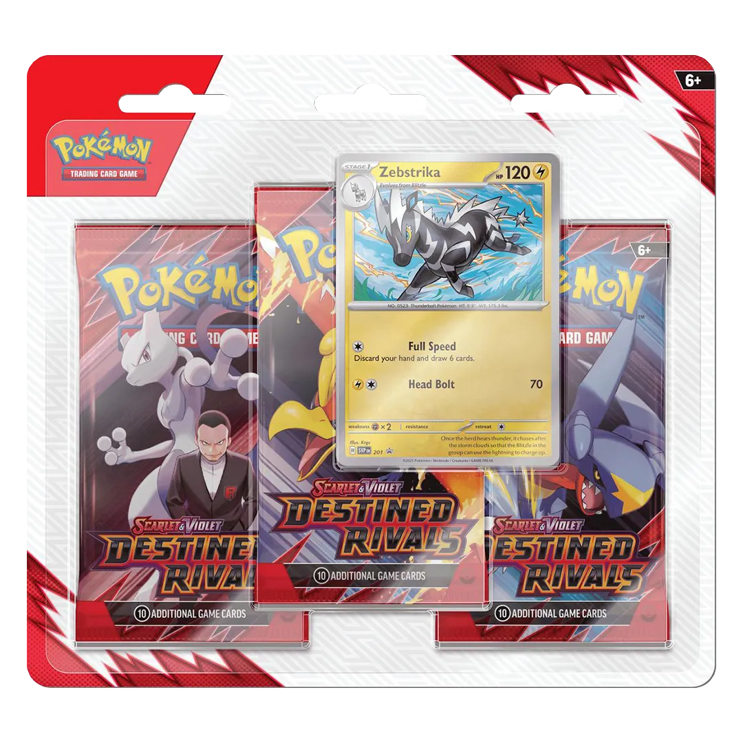 Destined Rivals 3 Pack Blister [Zebstrika]