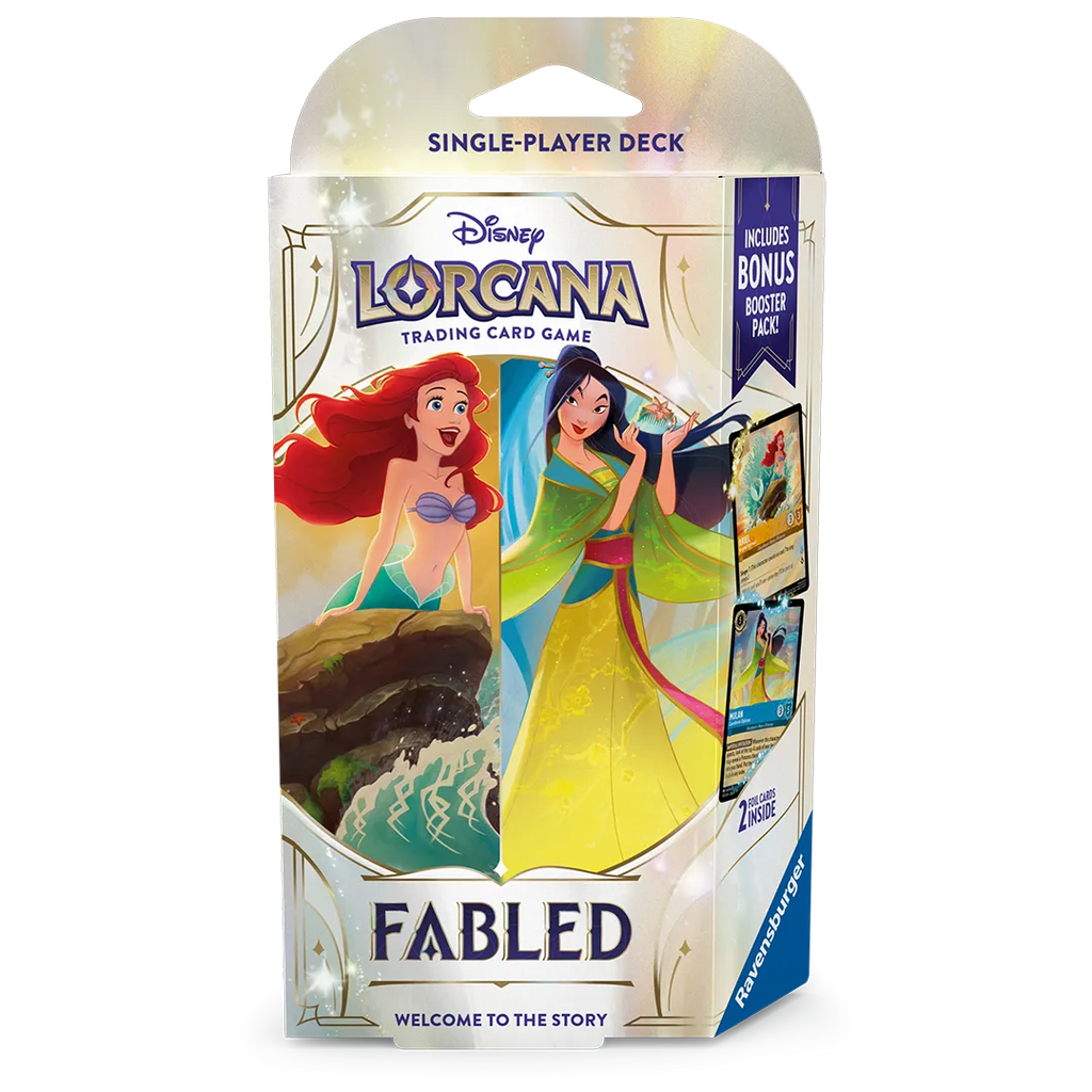 Disney Lorcana: Fabled Starter Deck [Amber & Sapphire]