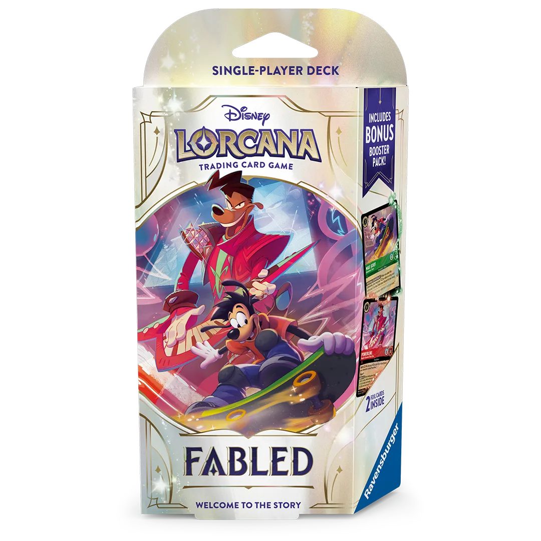 Disney Lorcana: Fabled Starter Deck [Emerald & Ruby]