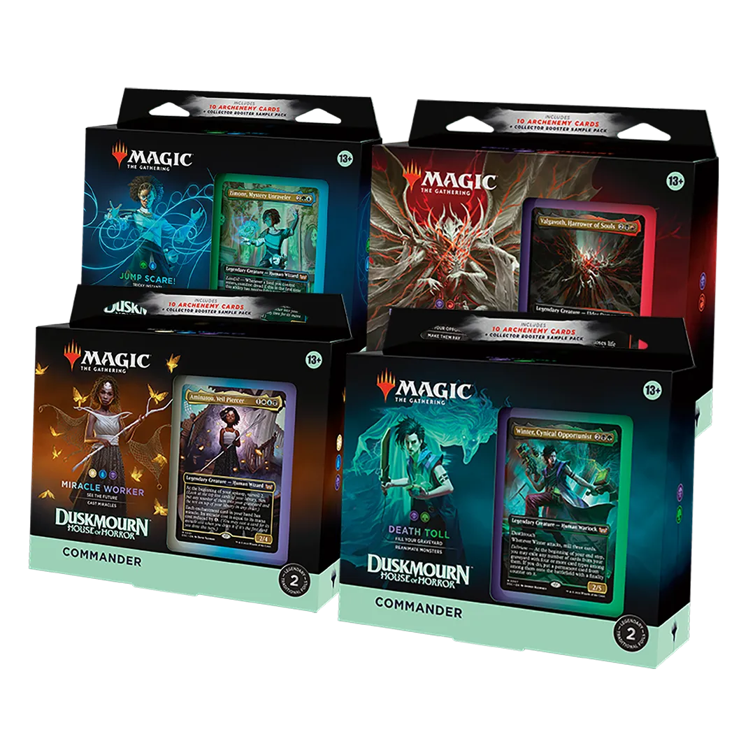 Duskmourn: House of Horror Commander Deck Bundle [Set of 4]