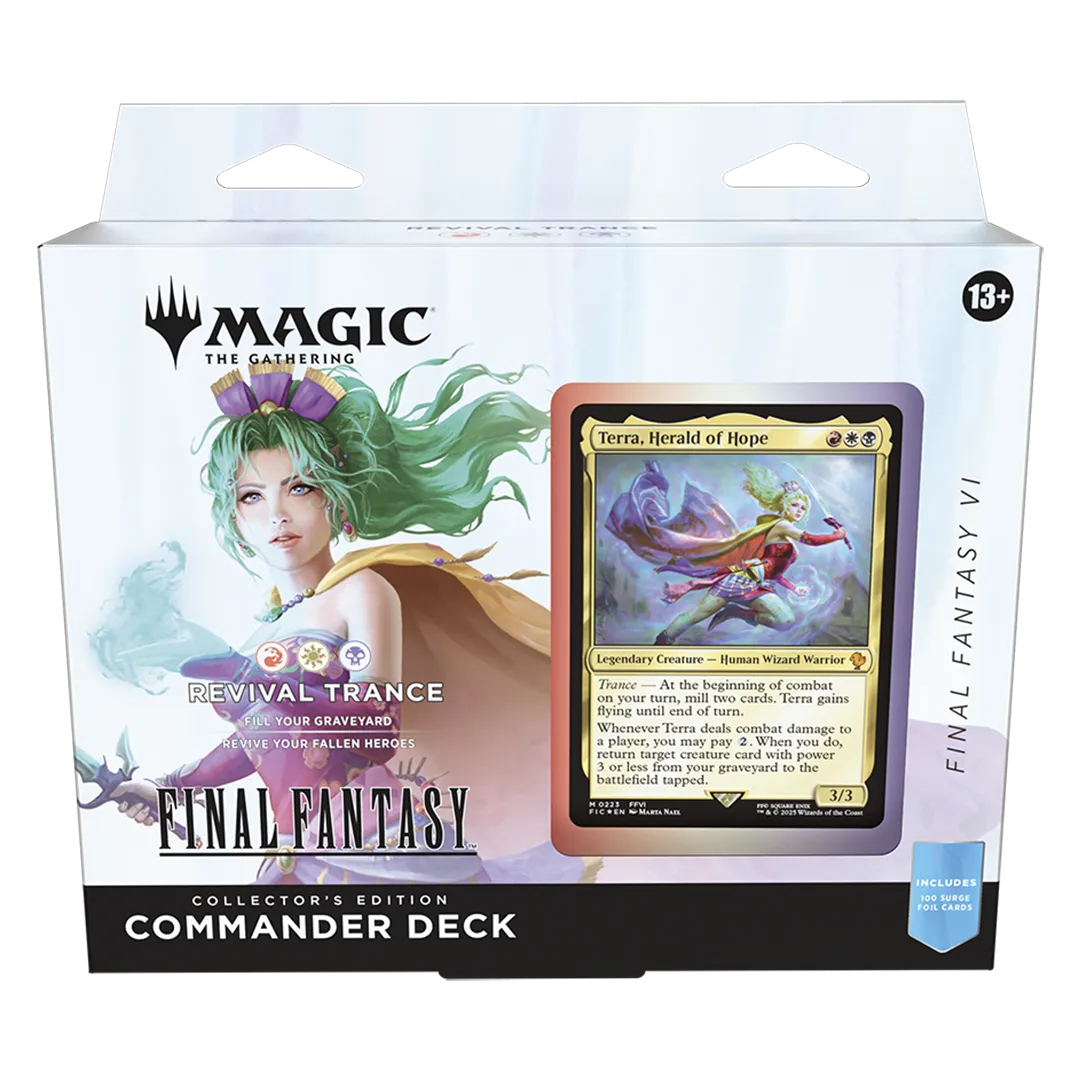 Magic: The Gathering Final Fantasy Collector Commander Deck Bundle [Set of 4]
