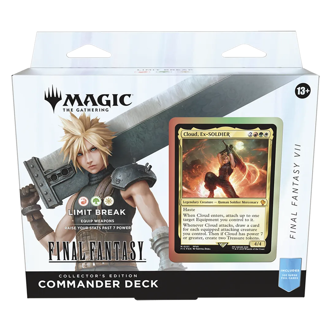 Magic: The Gathering Final Fantasy Collector Commander Deck Bundle [Set of 4]