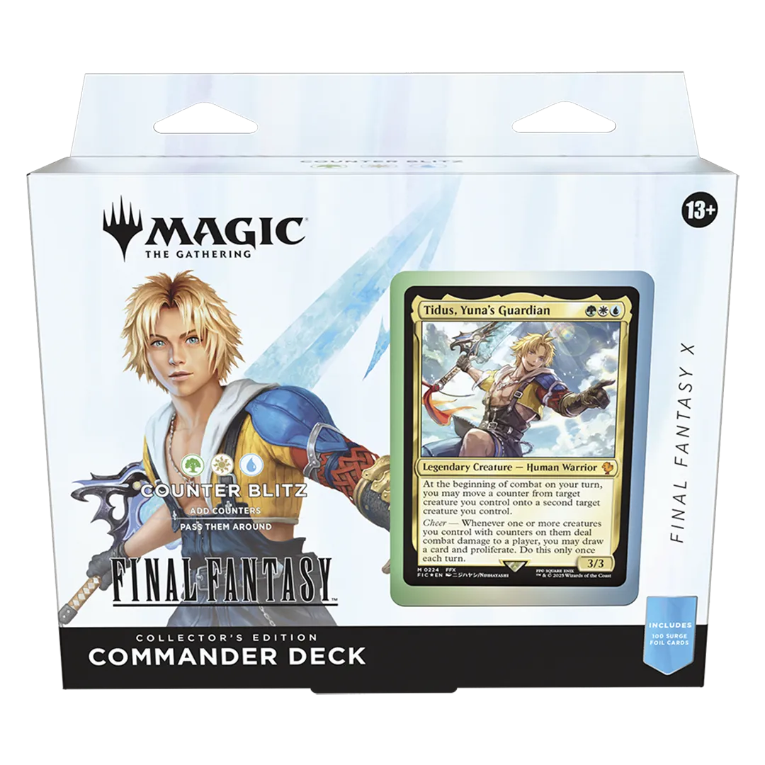 Magic: The Gathering Final Fantasy Collector Commander Deck Bundle [Set of 4]