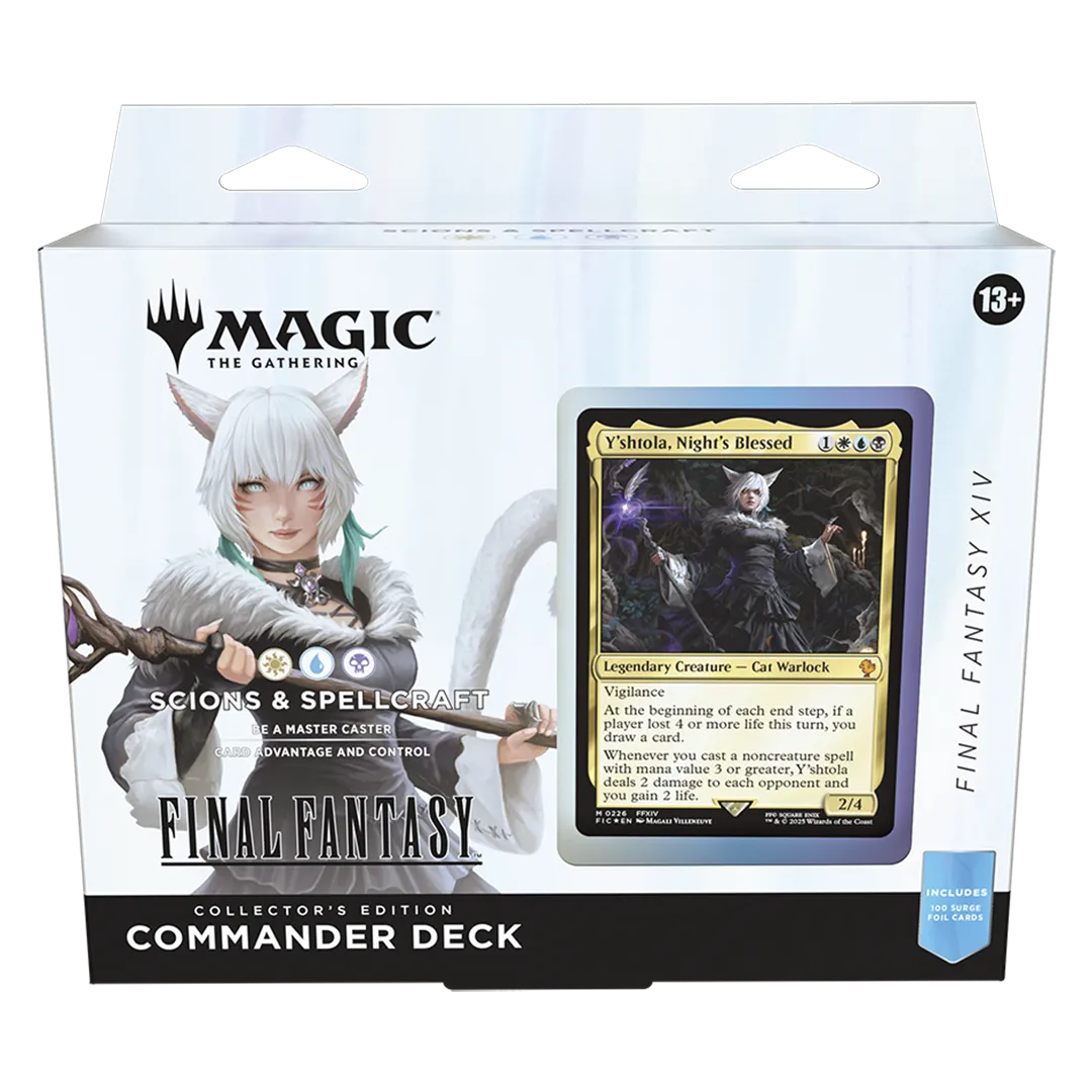 Magic: The Gathering Final Fantasy Collector Commander Deck Bundle [Set of 4]