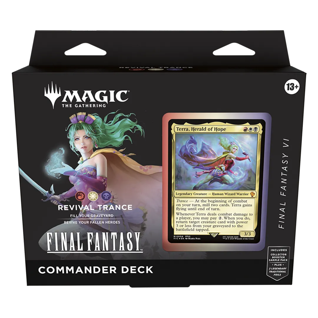 Magic: The Gathering Final Fantasy Commander Deck Bundle [Set of 4]