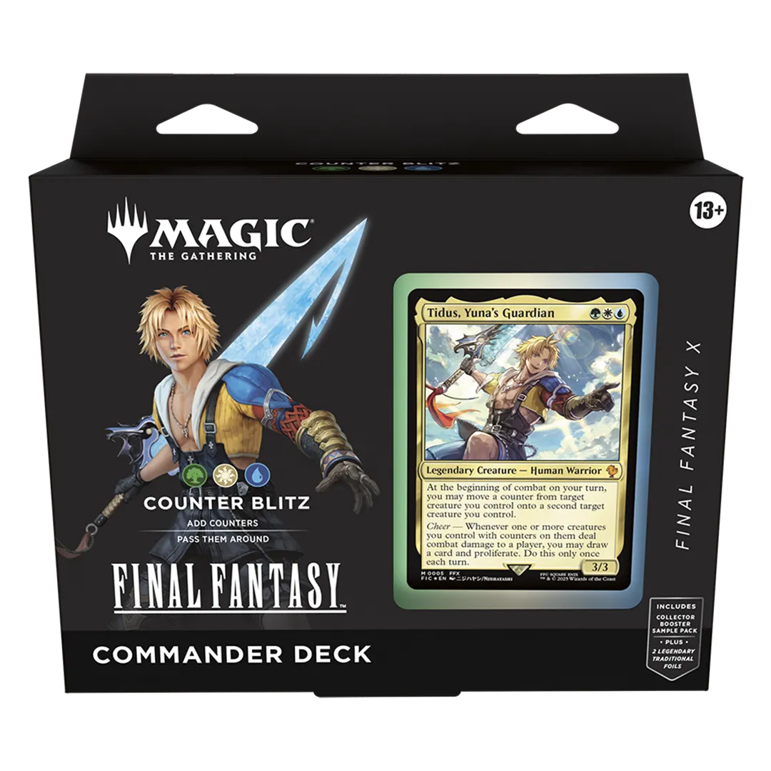 Magic: The Gathering Final Fantasy Commander Deck Bundle [Set of 4]