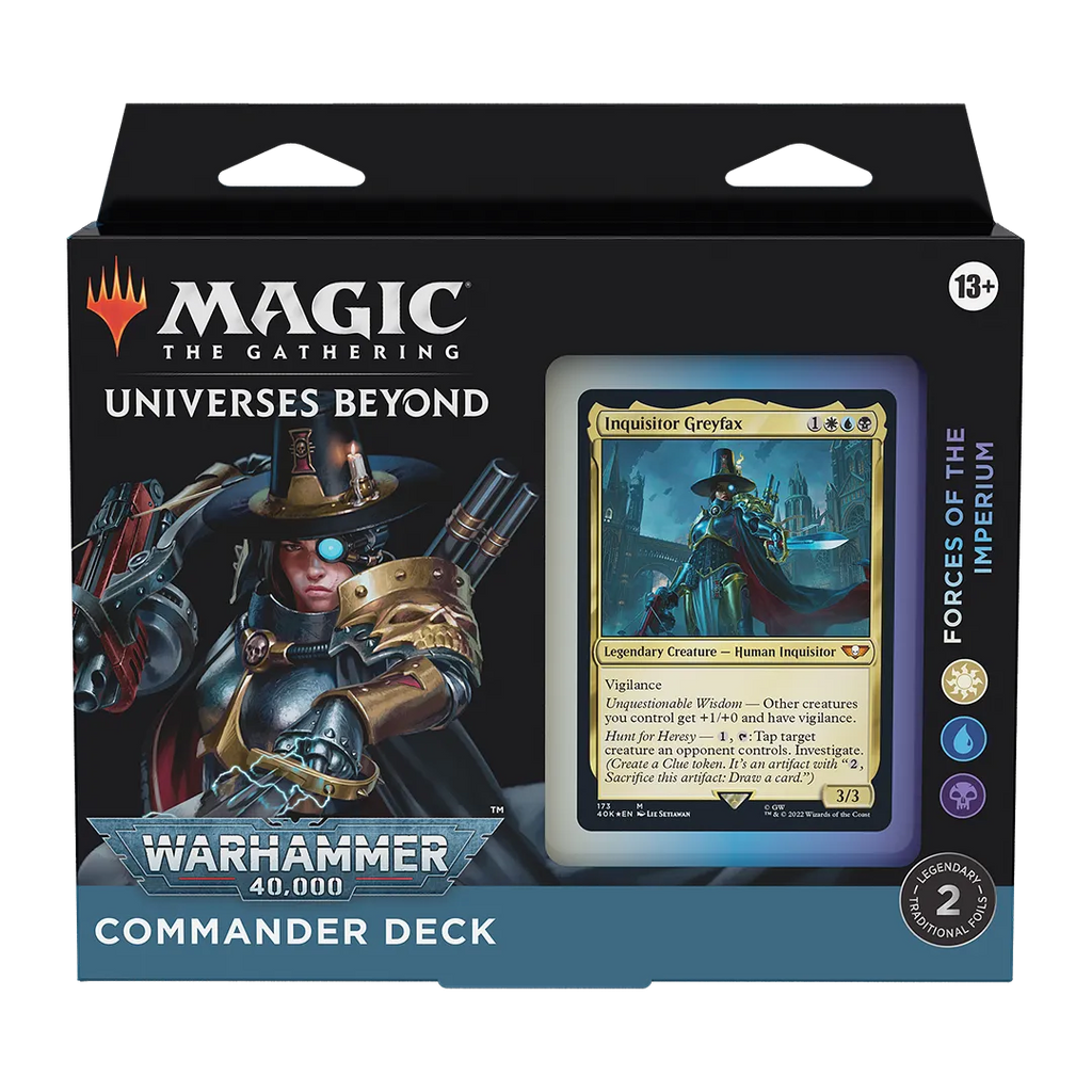 Universes Beyond: Warhammer 40,000 Commander Decks (Set of 4)