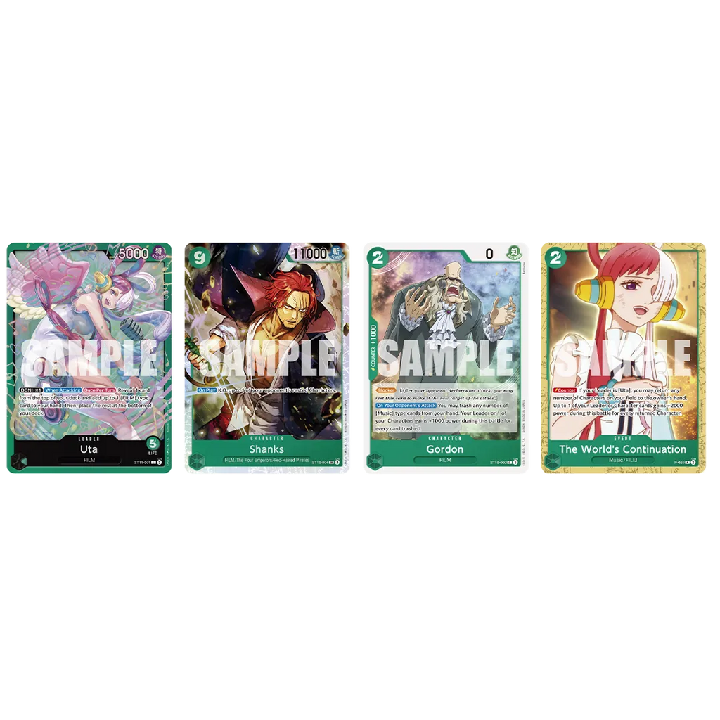 Starter Deck 16: GREEN Uta Display [ST-16]