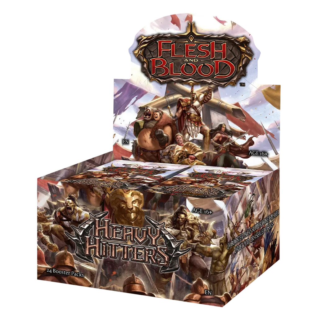 Heavy Hitters Booster Box Display