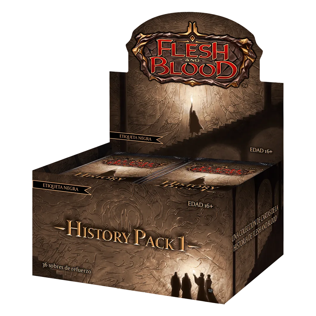 Black Label History Pack 1 Booster Box [Spanish]