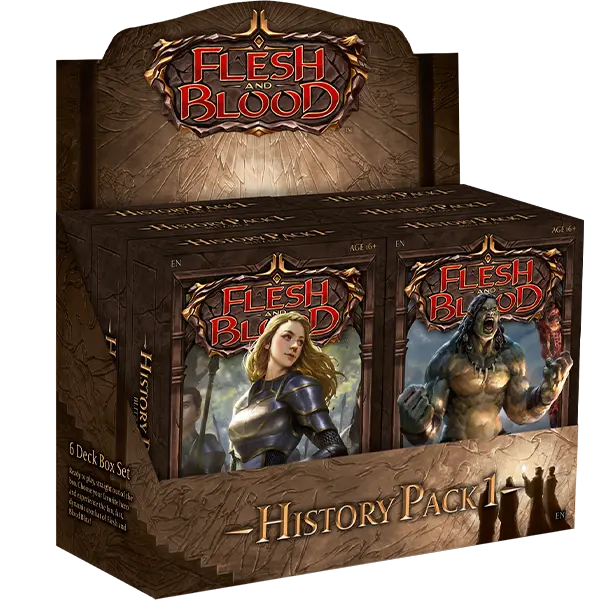 History Pack 1 Blitz Deck Display (6 Decks)
