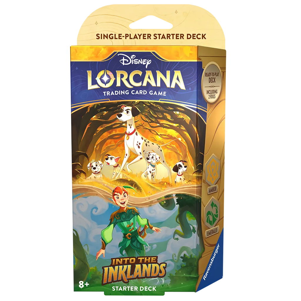 Disney Lorcana: Into the Inklands Starter Deck [Amber & Emerald]
