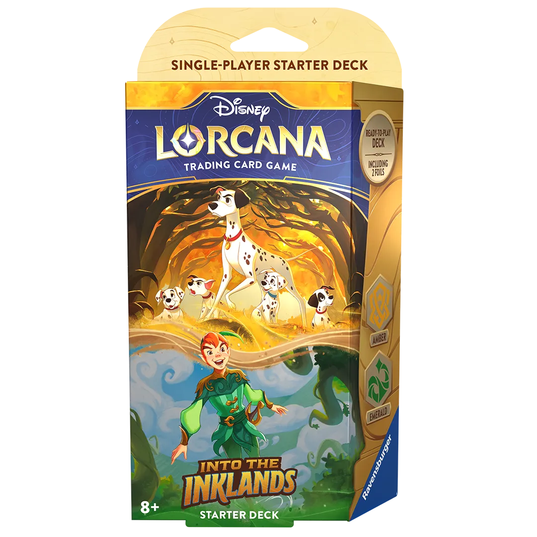 Disney Lorcana: Into the Inklands Starter Deck [Amber & Emerald]