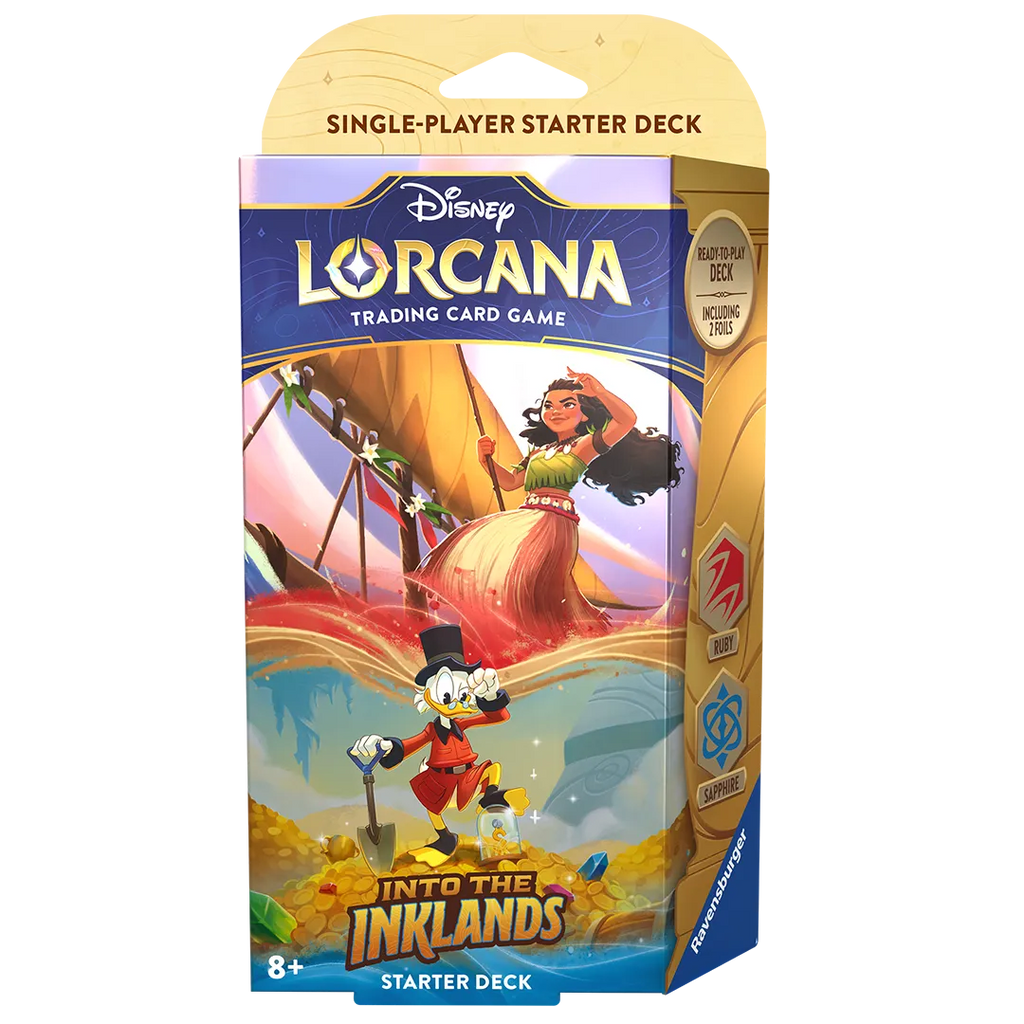 Disney Lorcana: Into the Inklands Starter Deck [Ruby & Sapphire]